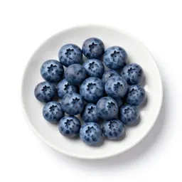 Punnet of blueberries