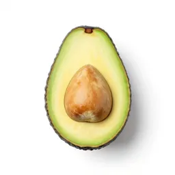 Avocado halved with the stone