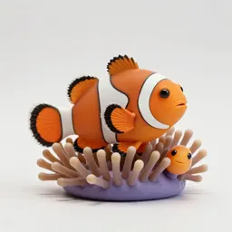 Clownfish in an anemone