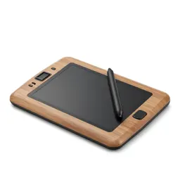 Graphics tablet with a stylus