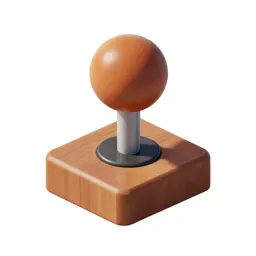 Retro arcade stick