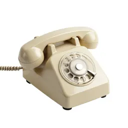 Rotary dial telephone
