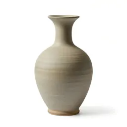 Ceramic vase with a narrow neck