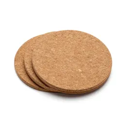 Set of coasters in cork