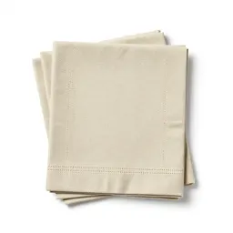Set of napkins with a ring