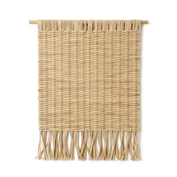 Woven wall hanging