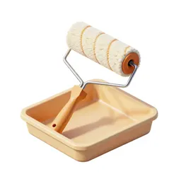 Paint roller and tray