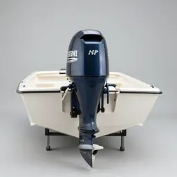 Outboard motorboat