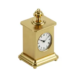 Brass carriage clock