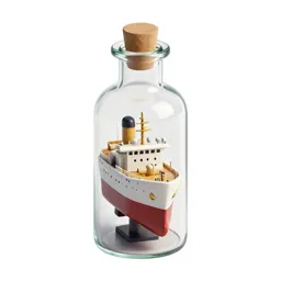 Ship in a bottle
