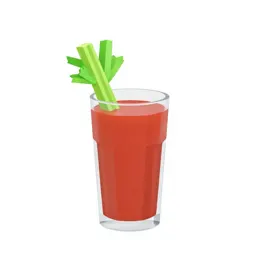 Bloody mary with a celery stalk