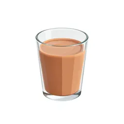 Masala chai in a glass