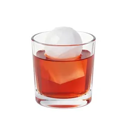 Negroni with an ice sphere
