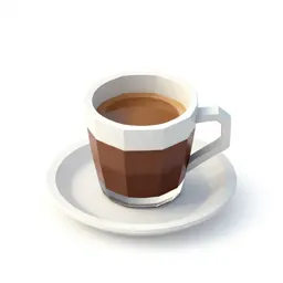 Espresso in a demitasse