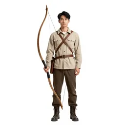 Mounted steppe archer