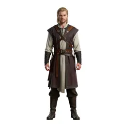 Elven archer in layered silks