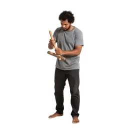 Maori carver at work