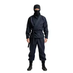 Ninja in dark cloth