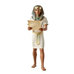 Egyptian scribe with a papyrus