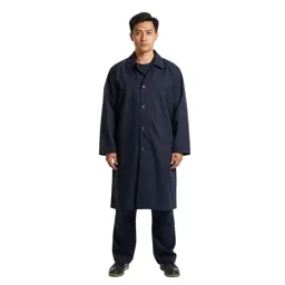 Street samurai in a long coat