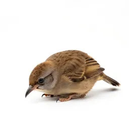 Kiwi bird foraging