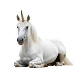 Unicorn at rest