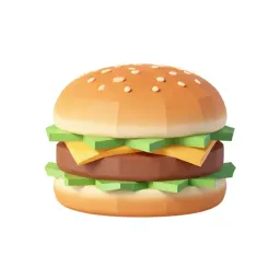 Burger with a brioche bun