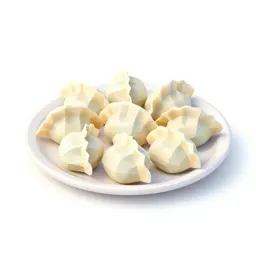 Plate of dumplings