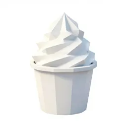 Shave ice cup