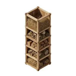 Worm farm tower