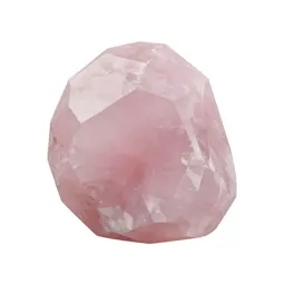 Chunk of rose quartz