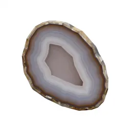 Slice of agate