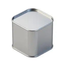 Matte aluminium tin