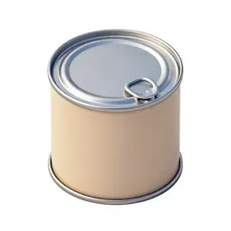 Paint tin with a lever lid