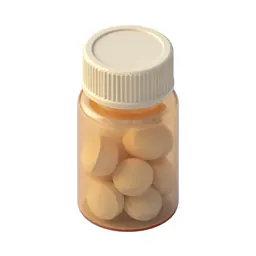 Pill bottle with a child cap