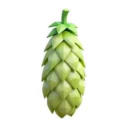 Hop flower cone