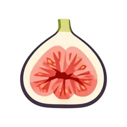 Fig split open