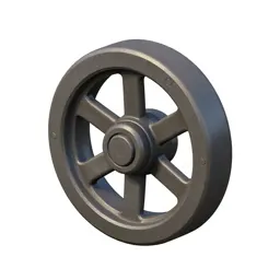 Airlock hatch wheel