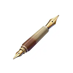 Calligraphy dip pen with nibs