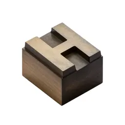 Letterpress type block