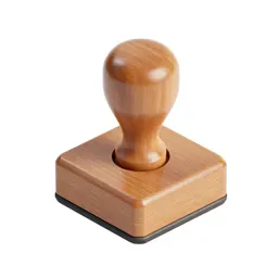 Rubber stamp set