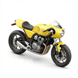 Cafe racer motorcycle