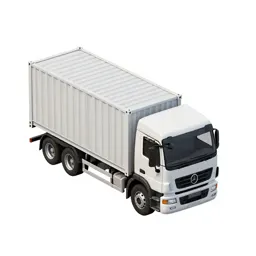 Cargo container truck