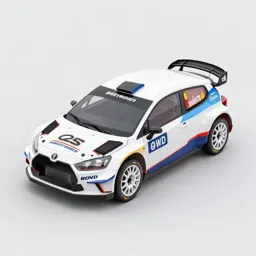 Rally hatchback