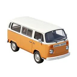 Vintage campervan