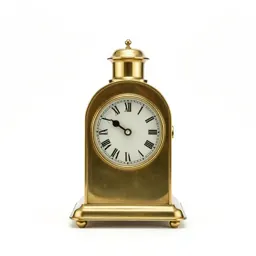 Brass carriage clock