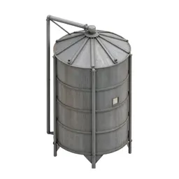 Grain silo model