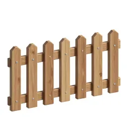 Picket fence section
