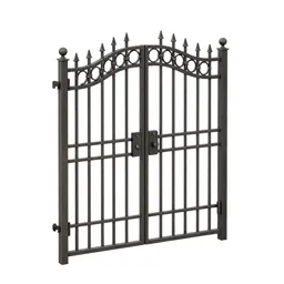 Wrought iron gate