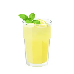 Lemonade with mint
